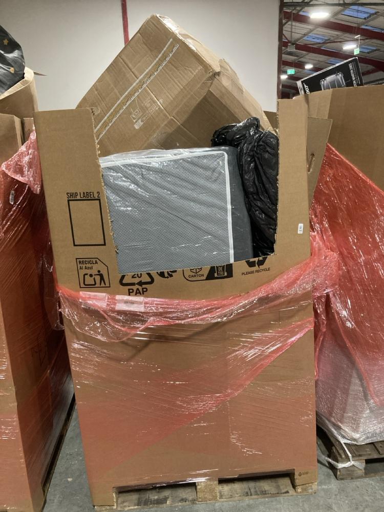 Lot 948  
            Chesterfield SR40 - Collection or Optional Delivery Available 

                
PALLET OF ASSORTED ITEMS TO INCLUDE LARGE CLEAR STORAGE TUB (LOCATION: SR42)