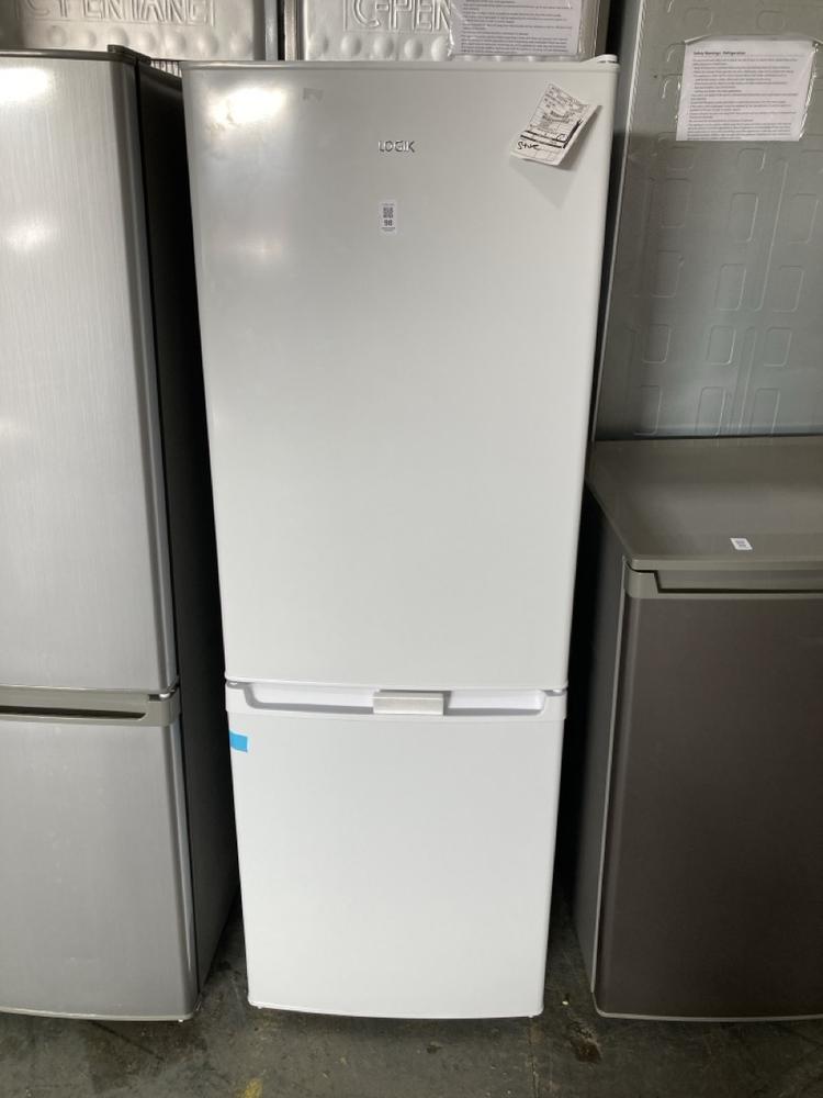 Lot 98  
            Chesterfield SR40 - Collection or Optional Delivery Available 

                
LOGIK FRIDGE/FREEZER IN WHITE - MODEL NO. LB50BW23 - ORIGINAL RRP £199 (LOCATION:...