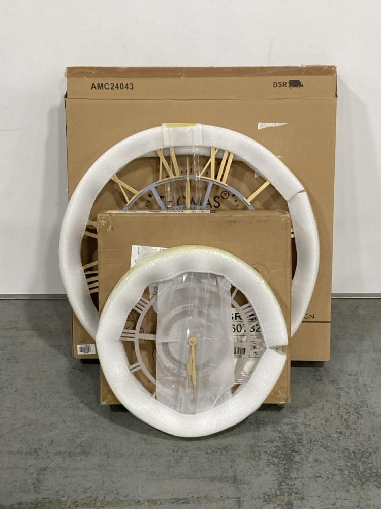 Lot 14  
            Chesterfield SR36 - Collection 

                
3 X ASSORTED ITEMS TO INCLUDE BRIGHT STAR WALL CLOCK SPARROW 16IN - ITEM NO. 0607...