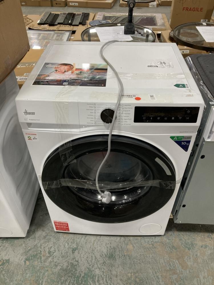 Lot 190  
            Chesterfield SR36 - Collection or Optional Delivery Available 

                
HOOVER WASHING MACHINE - MOD NO HBR41OBL8-80- £279 (LOCATION: SR36 A3)