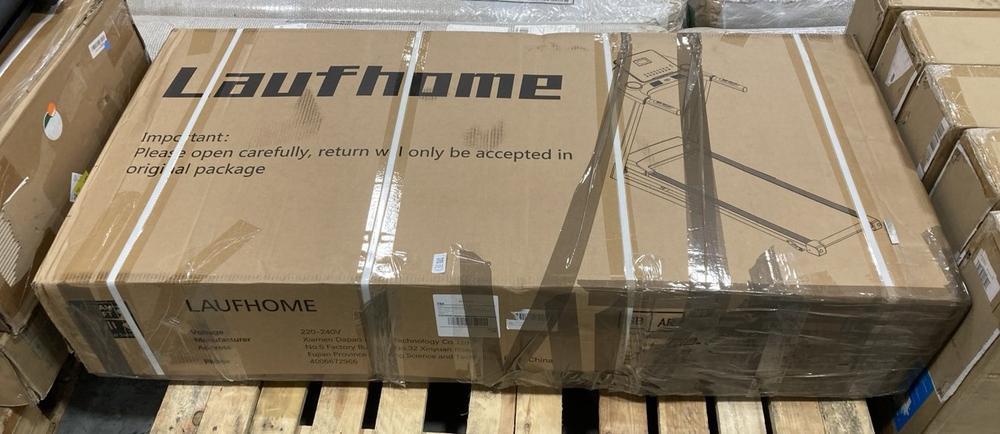 Lot 201  
            Chesterfield SR36 - Collection or Optional Delivery Available 

                
LAUFHOME TREADMILL IN BLACK (LOCATION: SR36 A3)