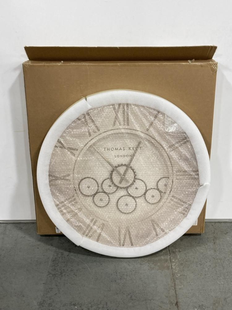 Lot 20  
            Chesterfield SR36 - Collection 

                
WALL CLOCK COG STONE 30IN - ITEM NO. 060923 - ORIGINAL RRP £250 (COLLECTION ONLY)...