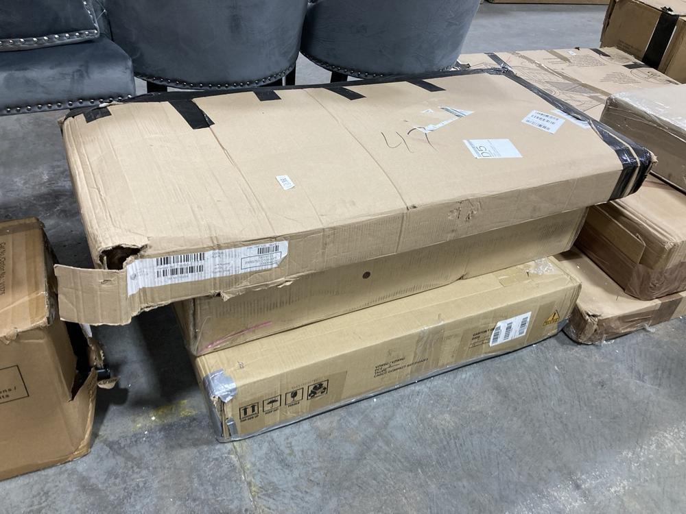 Lot 255  
            Chesterfield SR36 - Collection or Optional Delivery Available 

                
3 X ASSORTED ITEMS TO INCLUDE CABOT COMPACT 2 DOOR SIDEBOARD IN WHITE - ORIGINAL ...