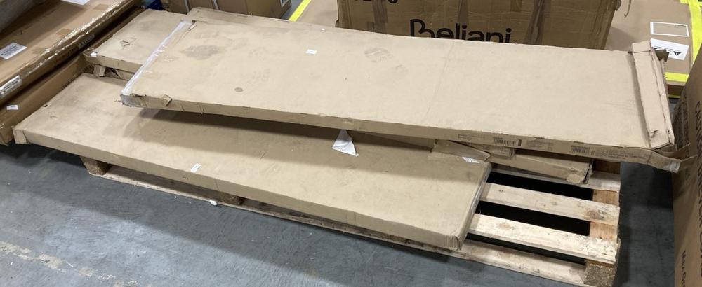 Lot 328  
            Chesterfield SR36 - Collection or Optional Delivery Available 

                
PANAMA 3 DOOR 4 DRAWER COMBI WARDROBE ( BOX 1/3 2/3 3/3) (LOCATION: SR36 A1)