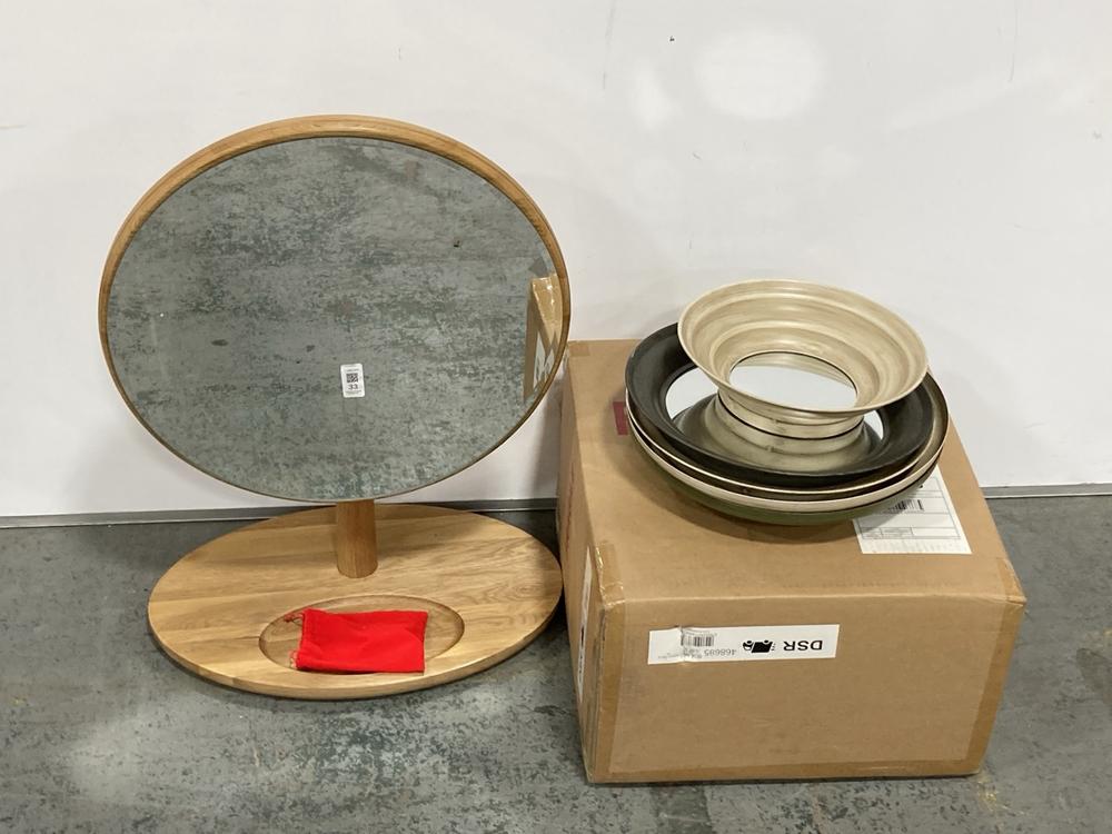 Lot 33  
            Chesterfield SR36 - Collection 

                
QTY OF ASSORTED ITEMS TO INCLUDE CROSBY (SET OF 5) PLATES - ITEM NO. 468685 - ORI...