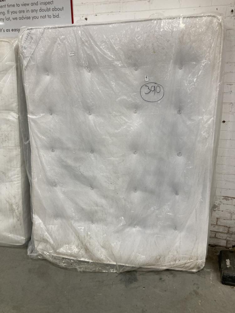 Lot 390  
            Chesterfield SR36 - Collection or Optional Delivery Available 

                
TIVOLI KING SIZE MATTRESS IN WHITE (LOCATION: SR36 B1)