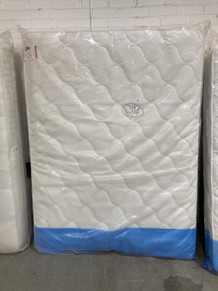 Lot 394  
            Chesterfield SR36 - Collection or Optional Delivery Available 

                
AIRSPRUNG MEMORY FOAM COMFORT MATTRESS SIZE KING IN WHITE - ORIGINAL RRP £275 (LO...