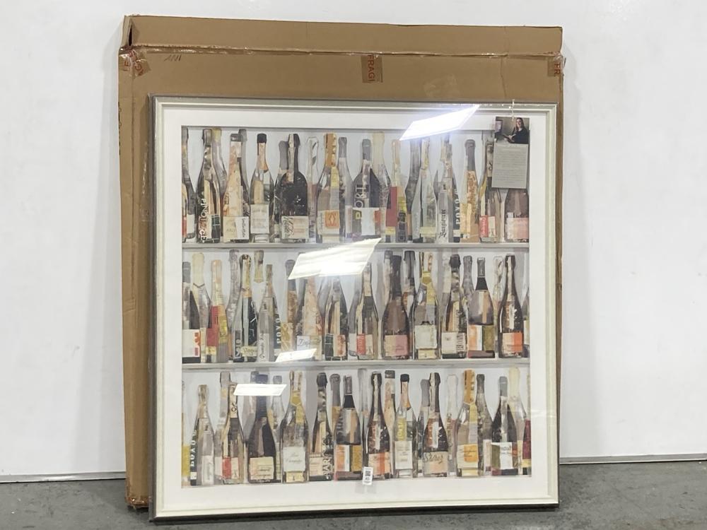 Lot 40  
            Chesterfield SR36 - Collection 

                
WINES OF THE WORLD FRAMED ART 930X60X930MM - ITEM NO. 061081 - ORIGINAL RRP £290 ...