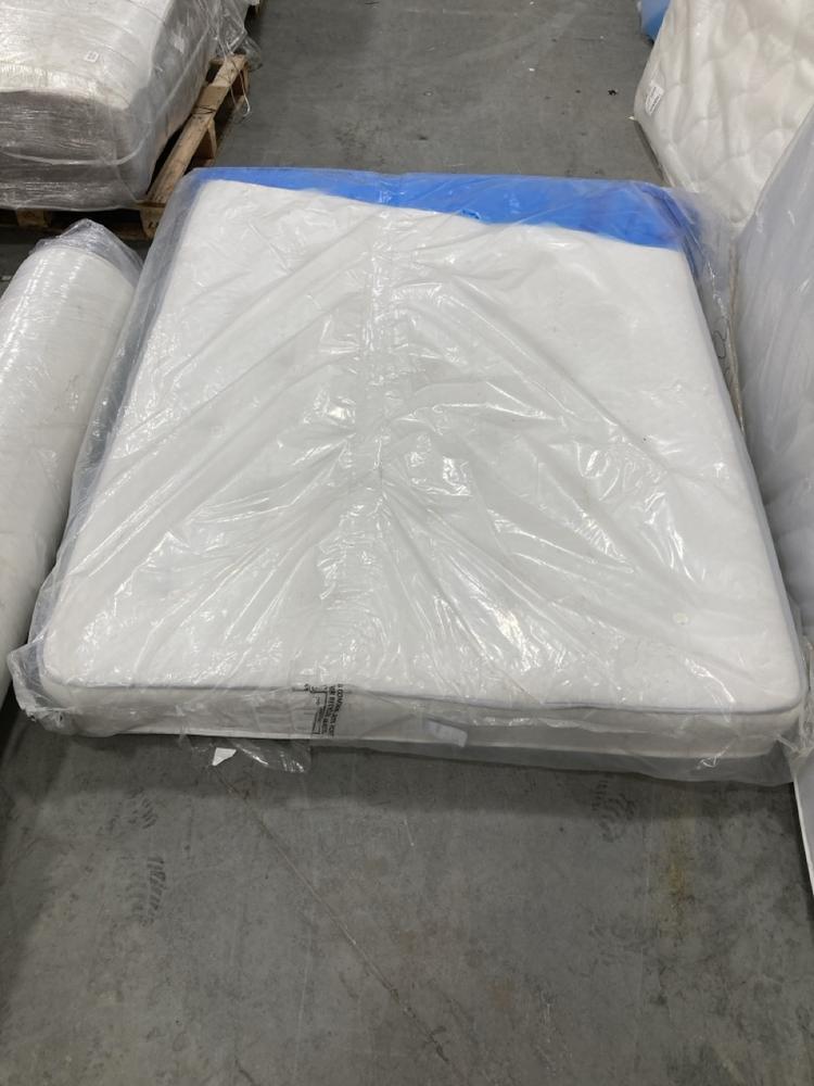 Lot 422  
            Chesterfield SR36 - Collection or Optional Delivery Available 

                
150 X 200 CM MATTRESS IN WHITE (LOCATION: SR36 B1)