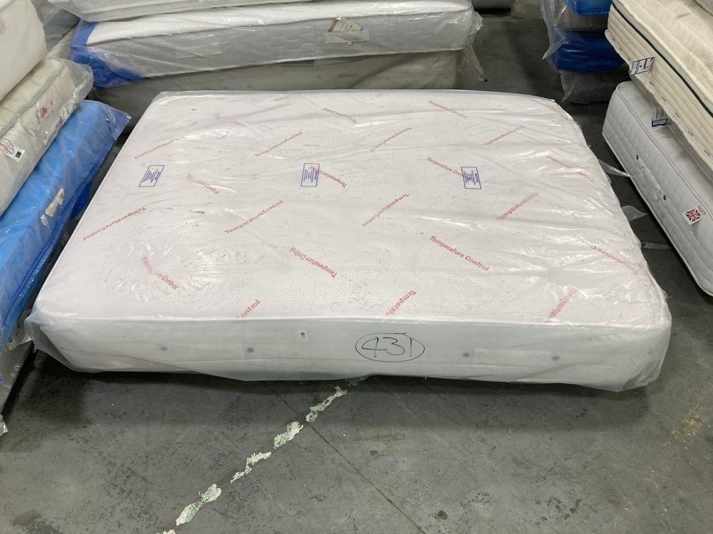 Lot 431  
            Chesterfield SR36 - Collection or Optional Delivery Available 

                
140 X 200 CM MATTRESS IN WHITE (LOCATION: SR36 B1)