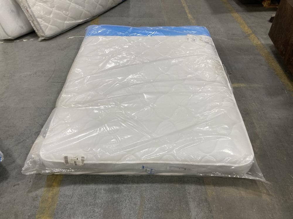 Lot 434  
            Chesterfield SR36 - Collection or Optional Delivery Available 

                
150 X 200 CM MATTRESS IN WHITE (LOCATION: SR36 B1)