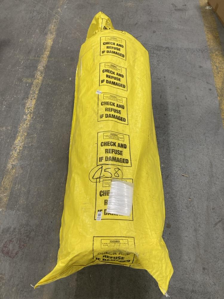 Lot 458  
            Chesterfield SR36 - Collection or Optional Delivery Available 

                
140CM WIDE ROLLED MATTRESS IN WHITE (LOCATION: SR36 B1)