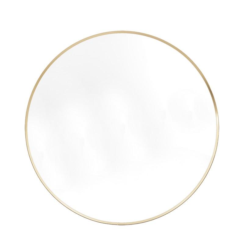 Lot 45  
            Chesterfield SR36 - Collection 

                
HOLWORTH ROUND LARGE MIRROR GOLD 800MM - ITEM NO. 546832 - ORIGINAL RRP £119.95 (...