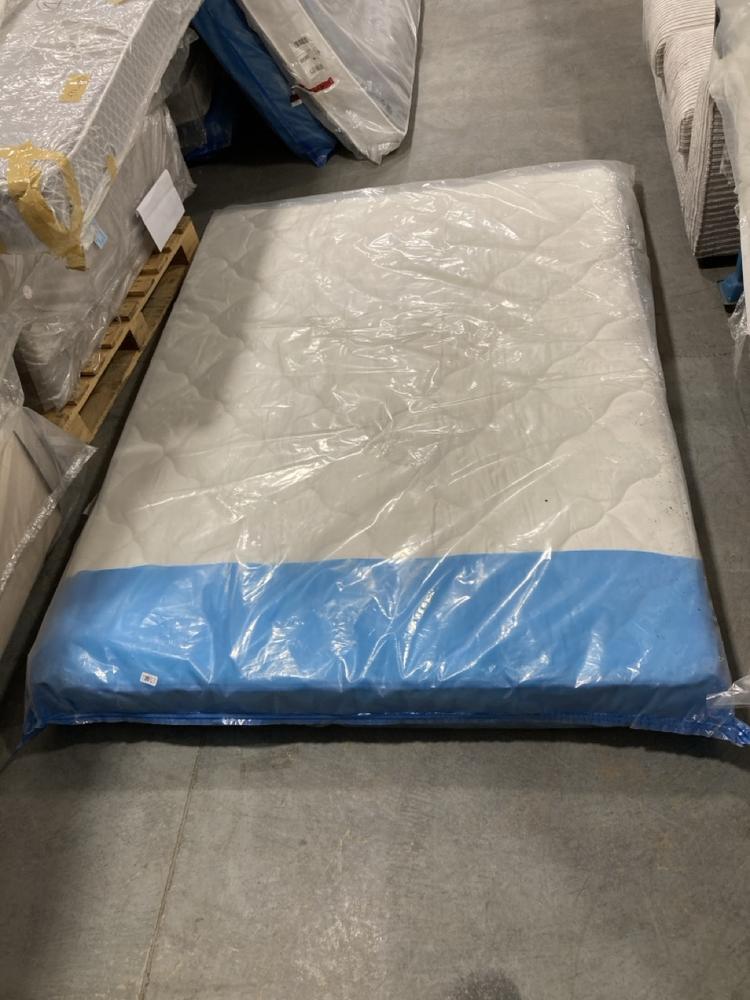 Lot 477  
            Chesterfield SR36 - Collection or Optional Delivery Available 

                
150 X 200 CM MATTRESS IN WHITE (LOCATION: SR36 B1)