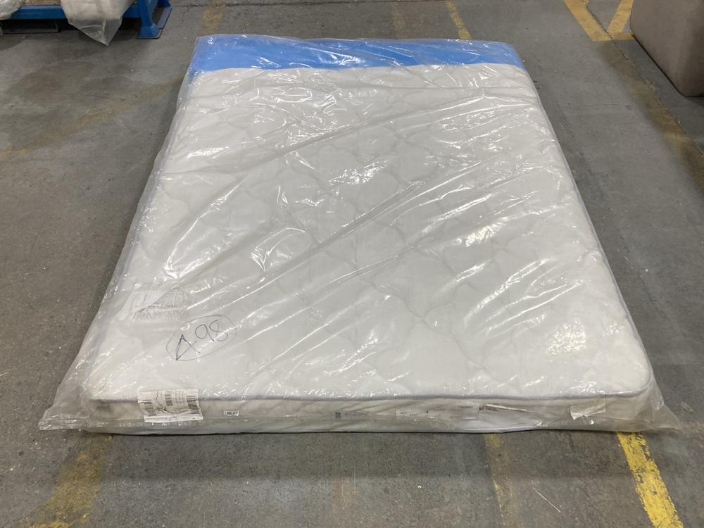 Lot 498  
            Chesterfield SR36 - Collection or Optional Delivery Available 

                
150 X 200CM MATTRESS IN WHITE (LOCATION: SR36 B1)