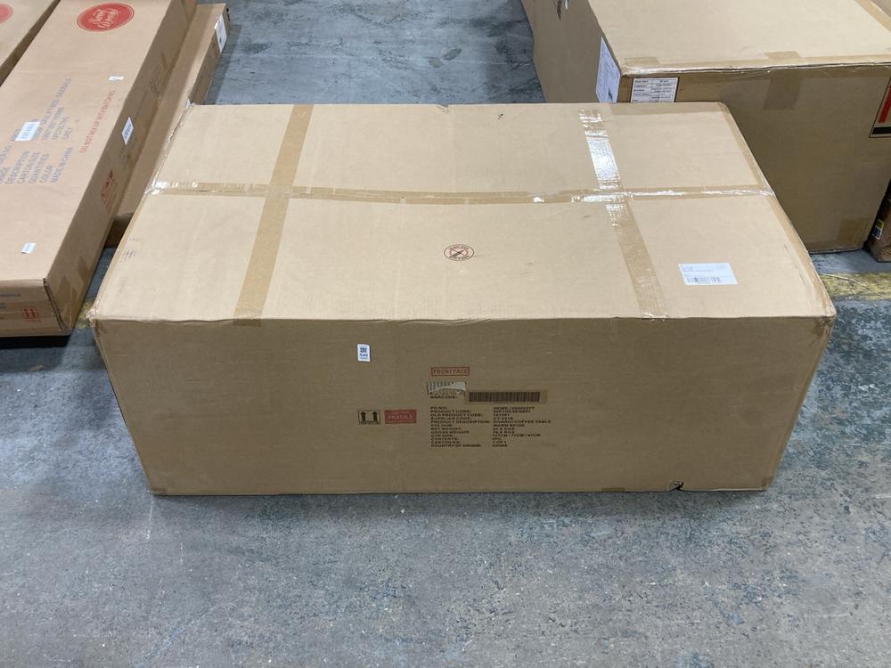 Lot 548  
            Chesterfield SR36 - Collection or Optional Delivery Available 

                
DFS COFFEE TABLE IN WARM BEIGE (LOCATION: SR36 B3)