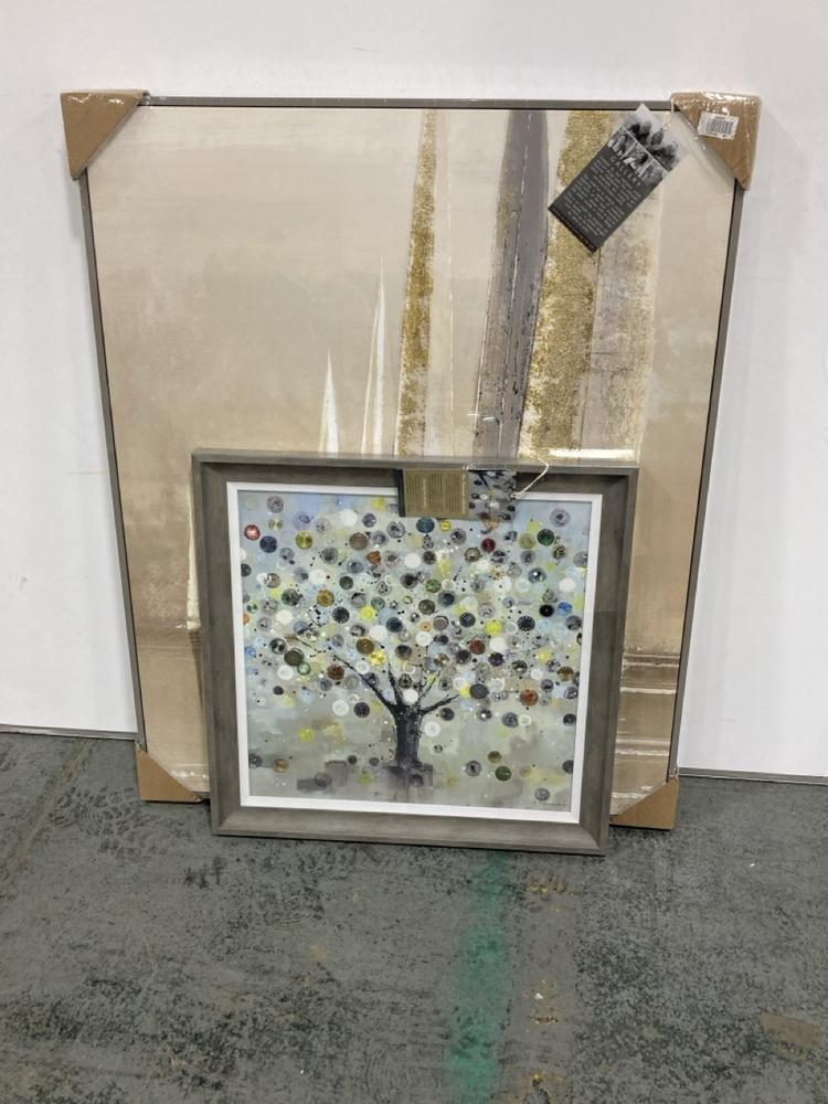 Lot 5  
            Chesterfield SR36 - Collection 

                
GOLDEN SAILS FRAMED CANVAS 825X30X1025MM - ITEM NO. 036829 - ORIGINAL RRP £185 TO...