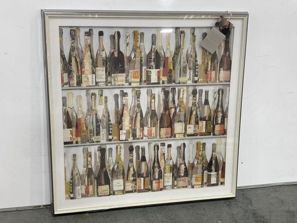 Lot 61  
            Chesterfield SR36 - Collection 

                
WINES OF THE WORLD FRAMED ART 930X60X930MM - ITEM NO. 061081 - ORIGINAL RRP £290 ...