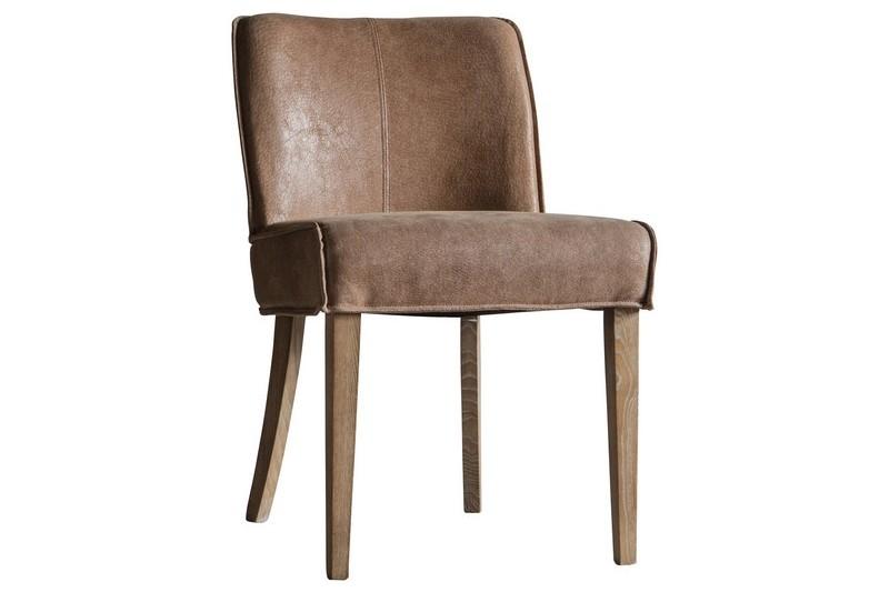 Lot 63  
            Chesterfield SR36 - Collection or Optional Delivery Available 

                
TARNBY CHAIR BROWN LEATHER (2PK) - ITEM NO. 930025 - ORIGINAL RRP £669.95 (LOCATI...