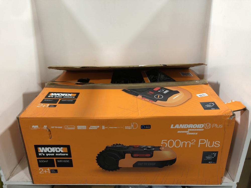 Lot 103  
            Chesterfield SR45 - Parcel Delivery Only 

                
WORX LANDROID M PLUS UNMANNED MOWING VEHICLE 500M2 PLUS (LOCATION: G2)