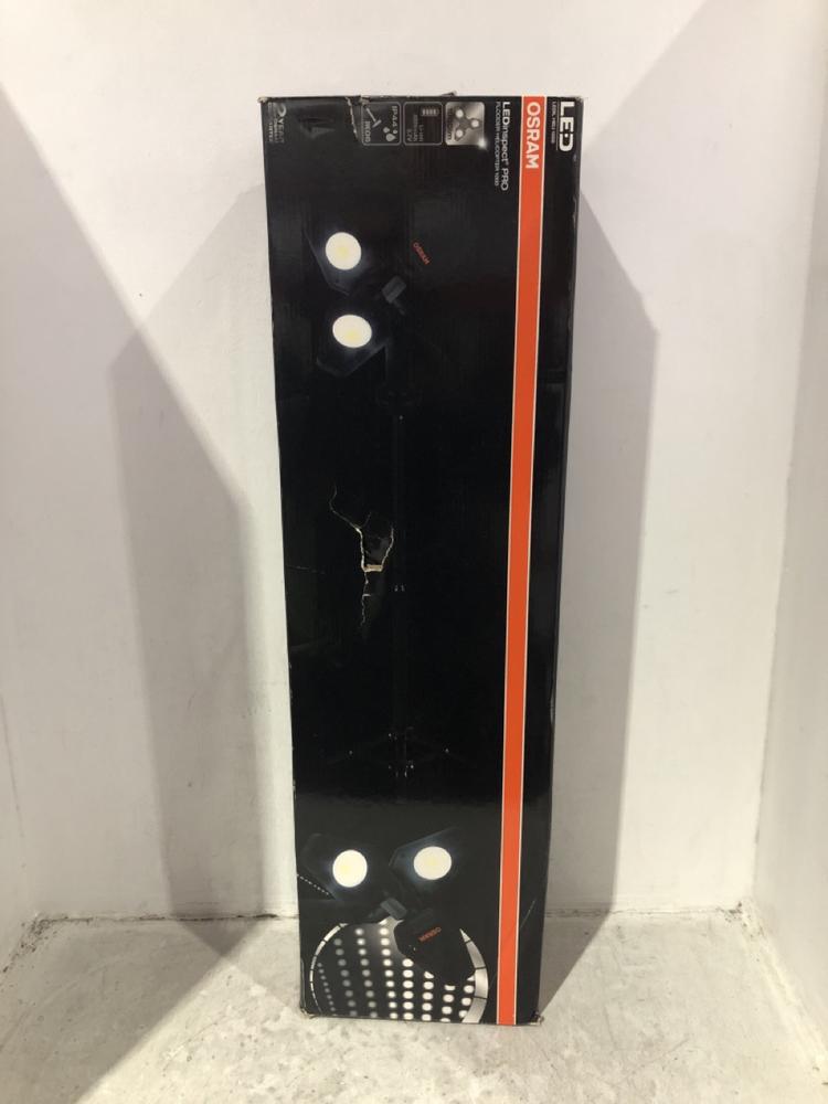 Lot 1045  
            Chesterfield SR45 - Parcel Delivery Only 

                
OSRAM LED INSPECT PRO FLOOD HELICOPTER 1000 WORK LIGHT ORIGINAL RRP £119 (LOCATIO...