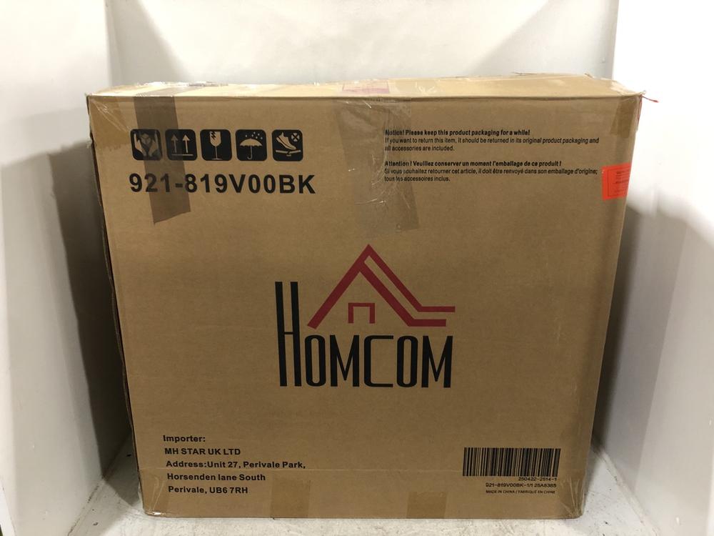 Lot 106  
            Chesterfield SR45 - Parcel Delivery Only 

                
HOMECOM 921-819V00BK OFFICE CHAIR BLACK (LOCATION: G2)