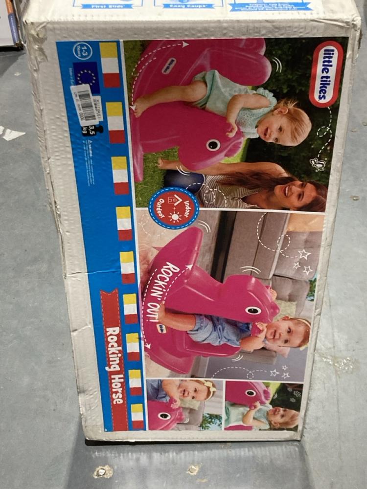 Lot 1136  
            Chesterfield SR45 - Parcel Delivery Only 

                
LITTLE TIKES ROCKING HORSE (LOCATION: K1)