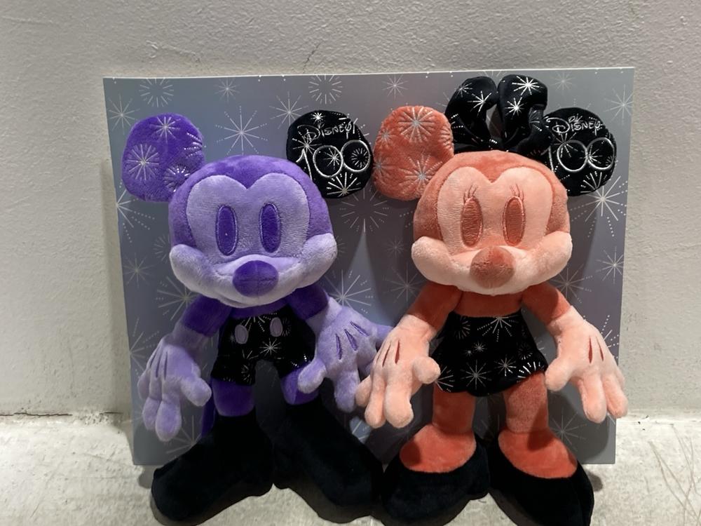 Lot 1141  
            Chesterfield SR45 - Parcel Delivery Only 

                
DISNEY 100 YEARS OF WONDER EDITION MICKEY & MINNIE RED/PURPLE PLUSH FIGURES COLLE... - Image 2