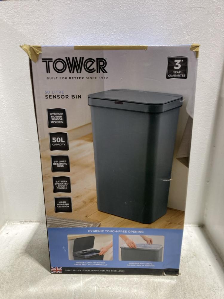 Lot 1150  
            Chesterfield SR45 - Parcel Delivery Only 

                
TOWER 50L SENSOR BIN (LOCATION: K1)
