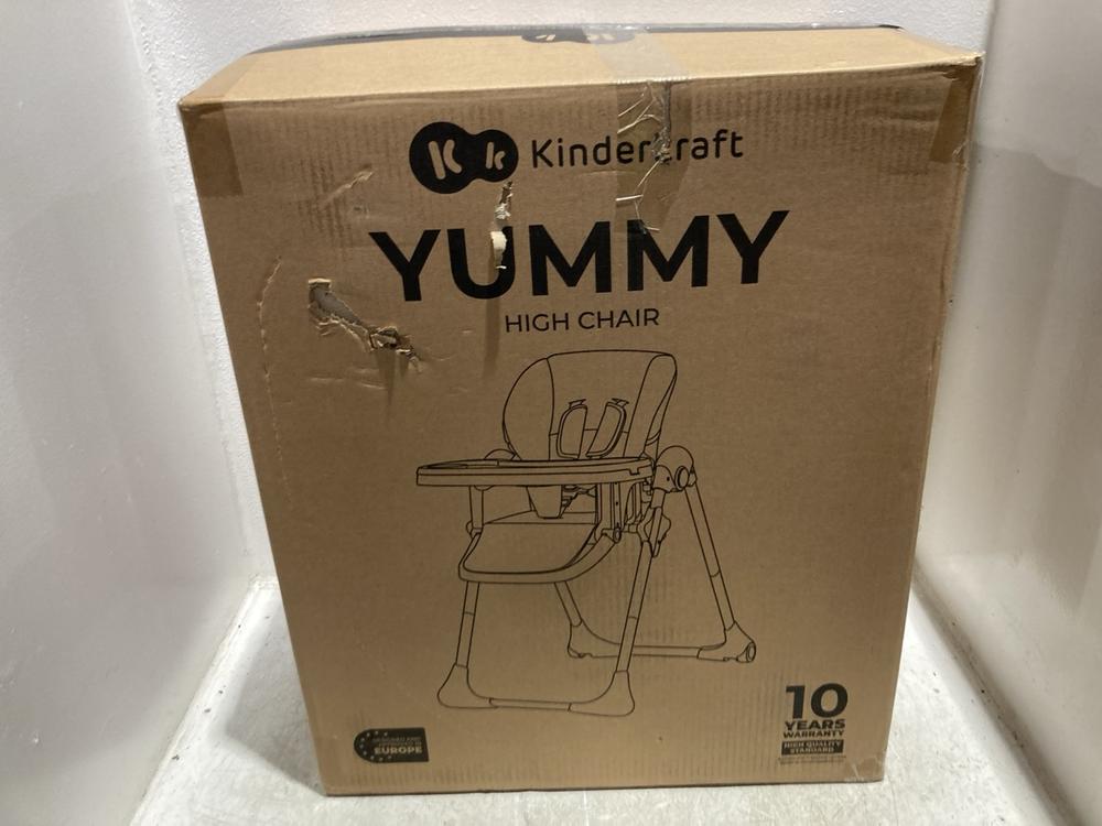 Lot 1151  
            Chesterfield SR45 - Parcel Delivery Only 

                
KINDERKRAFT YUMMY HIGH CHAIR (LOCATION: K1)
