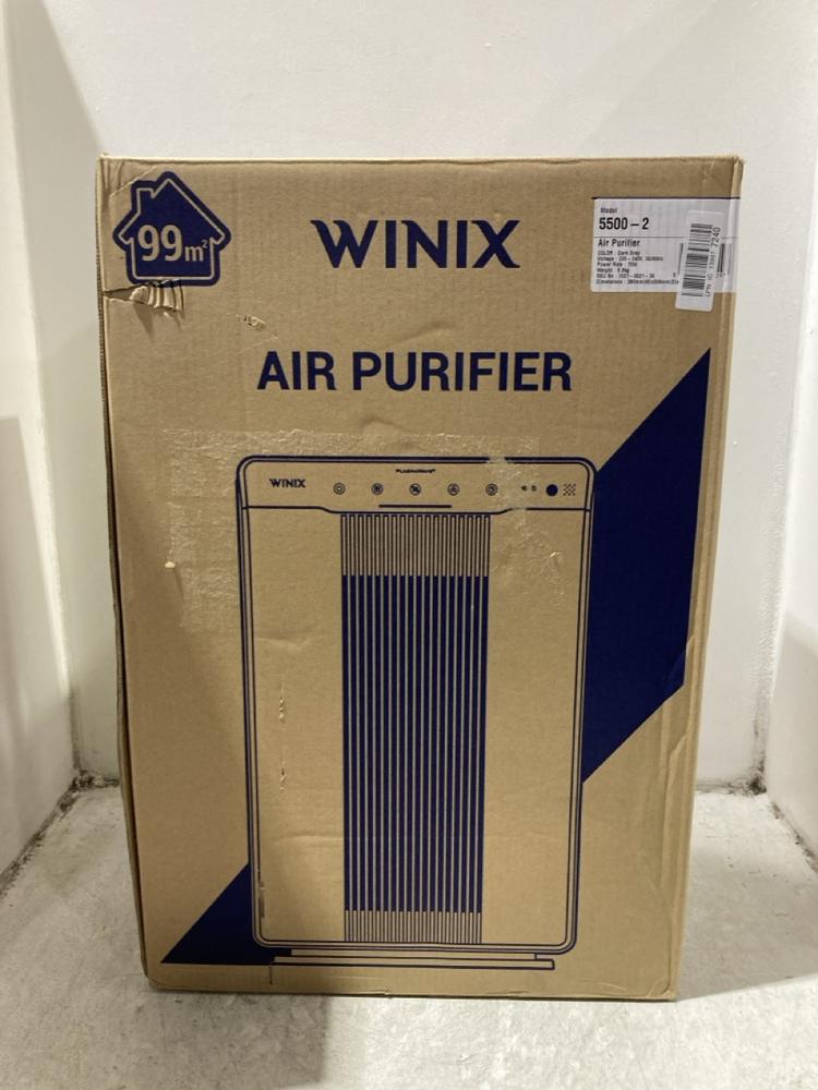 Lot 1155  
            Chesterfield SR45 - Parcel Delivery Only 

                
WINIX 5500-2 AIR PURIFIER ORIGINAL RRP £129 (LOCATION: K2)