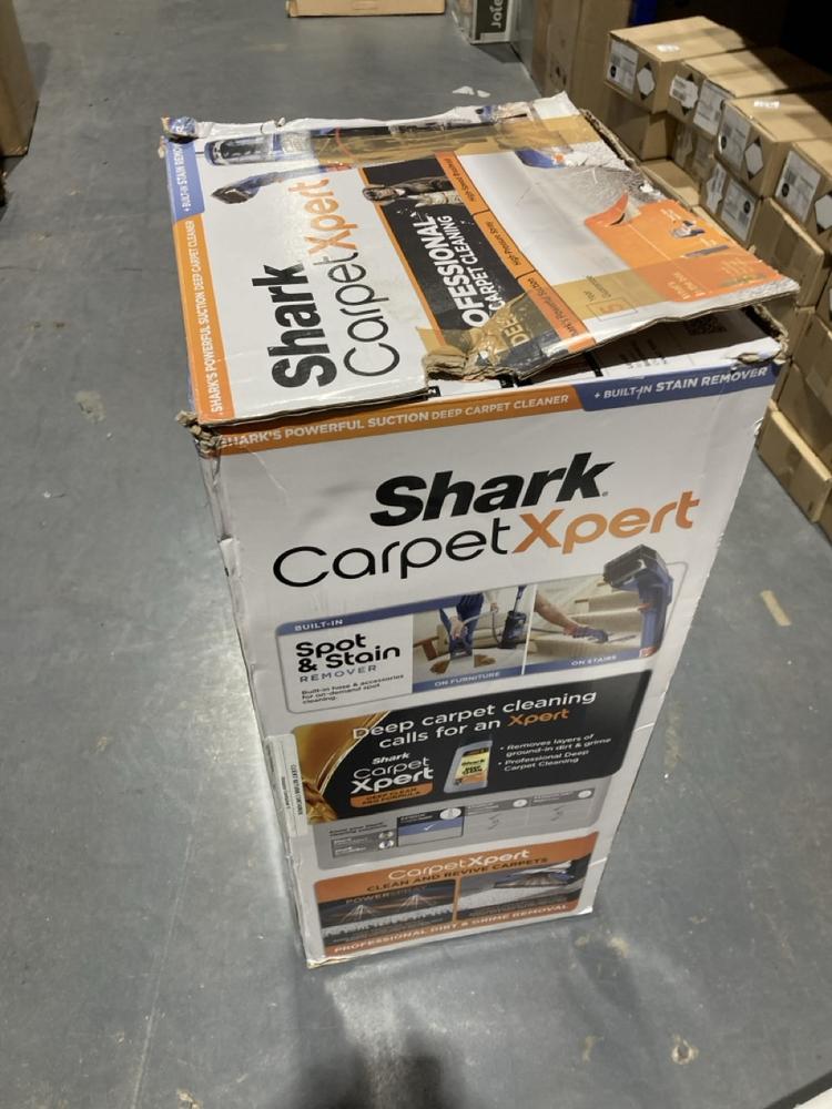 Lot 1168  
            Chesterfield SR45 - Parcel Delivery Only 

                
SHARK CARPET XPERT PROFESSIONAL DEEP CARPET CLEANING ORIGINAL RRP £249 (LOCATION:... - Image 4