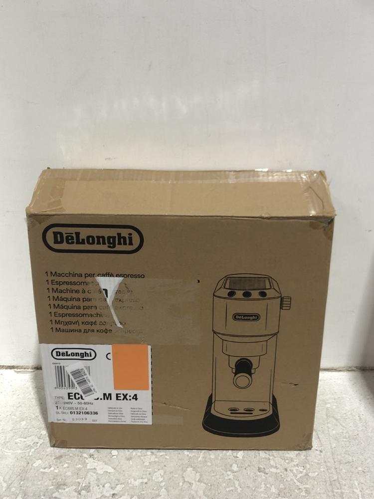 Lot 1187  
            Chesterfield SR45 - Parcel Delivery Only 

                
DELONGHI DEDICA STYLE ORIGINAL RRP £229 (LOCATION: K3)