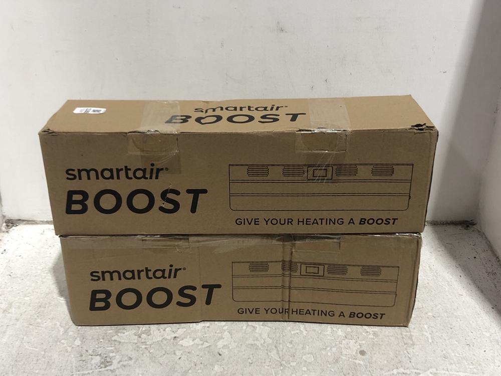 Lot 1189  
            Chesterfield SR45 - Parcel Delivery Only 

                
2X SMART AIR BOOST GIVE YOUR HEATING A BOOST (LOCATION: K3)