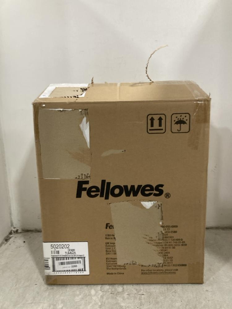 Lot 186  
            Chesterfield SR45 - Parcel Delivery Only 

                
FELLOWES THE WORLD'S TOUGHEST PAPER SHREDDER (LOCATION: G6)