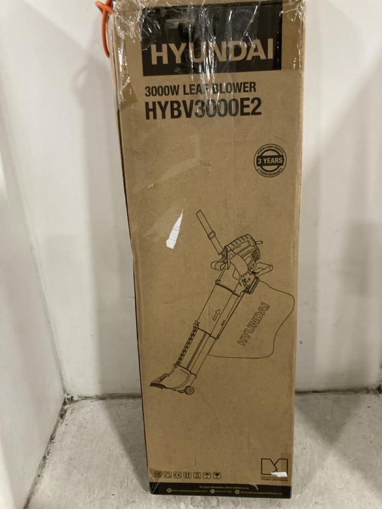 Lot 204  
            Chesterfield SR45 - Parcel Delivery Only 

                
HYUNDAI 3000W LEAF BLOWER HYBV3000E2 (LOCATION: G6)