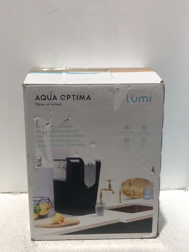 Lot 23  
            Chesterfield SR45 - Parcel Delivery Only 

                
LUMI AQUA OPTIMA WC0112 ORIGINAL RRP £110 (LOCATION: L14)