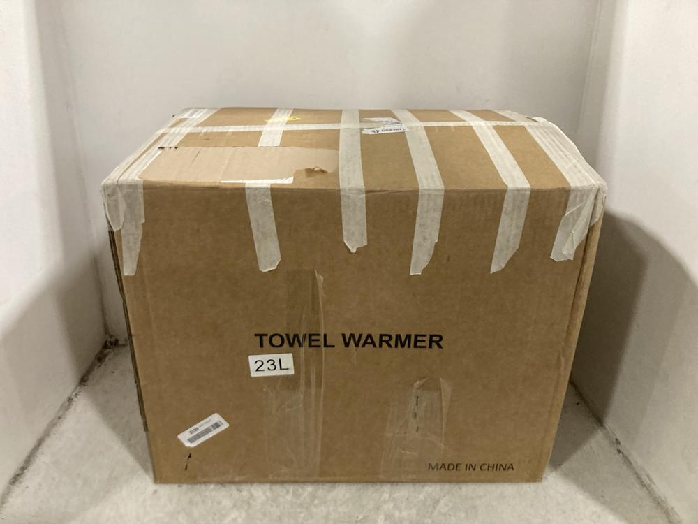 Lot 258  
            Chesterfield SR45 - Parcel Delivery Only 

                
TOWEL WARMER 23L UKFS25042888 (LOCATION: G9)