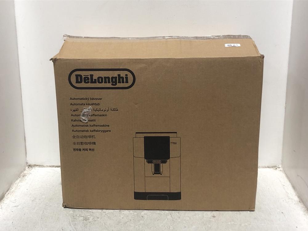 Lot 26  
            Chesterfield SR45 - Parcel Delivery Only 

                
DELONGHI ECAM220.60.B COFFEE MACHINE ORIGINAL RRP £320 (LOCATION: L14)