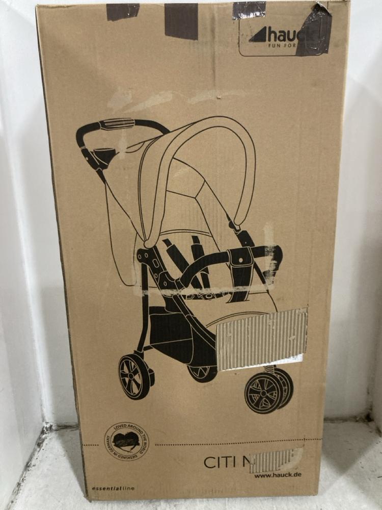 Lot 270  
            Chesterfield SR45 - Parcel Delivery Only 

                
HAUCK CITI NEO 3 STROLLER (LOCATION: G9)