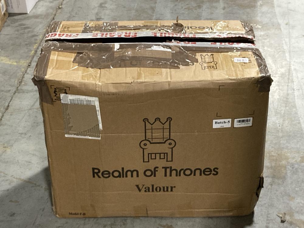 Lot 280  
            Chesterfield SR45 - Parcel Delivery Only 

                
VALOUR BLACK OFFICE CHAIR (LOCATION: G9)