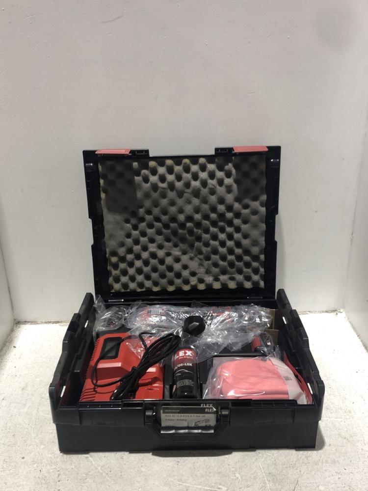 Lot 2  
            Chesterfield SR45 - Parcel Delivery Only 

                
FLEX PXE 80 POLISHER SET ORIGINAL RRP £371 (LOCATION: L14)