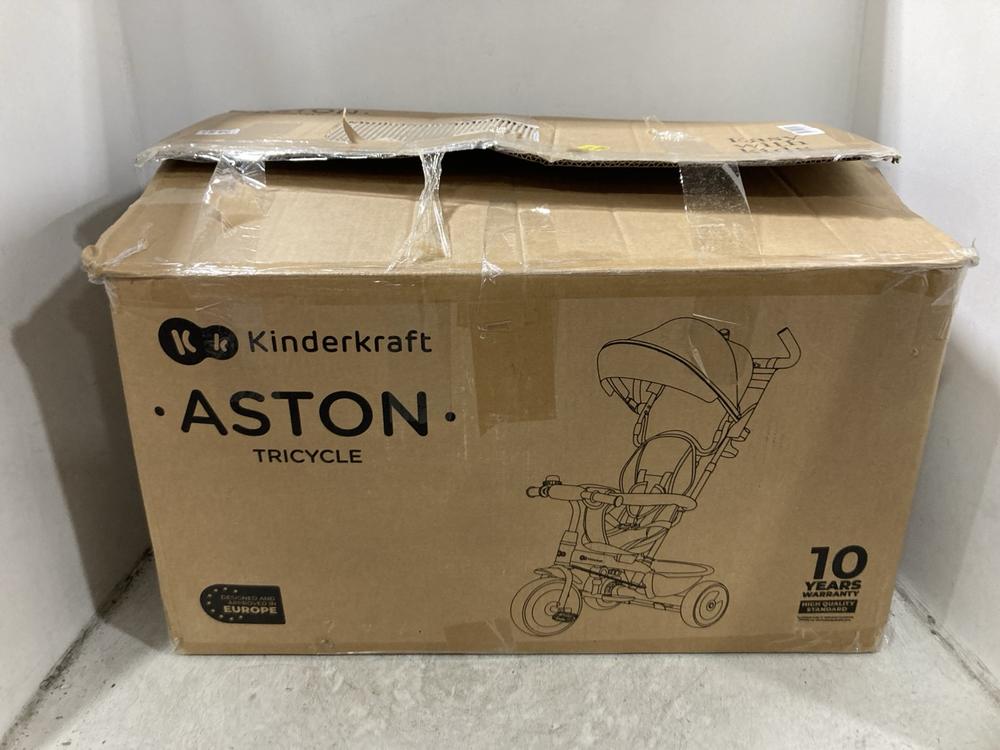 Lot 300  
            Chesterfield SR45 - Parcel Delivery Only 

                
KINDERKRAFT ASTON TRICYCLE (LOCATION: G10)