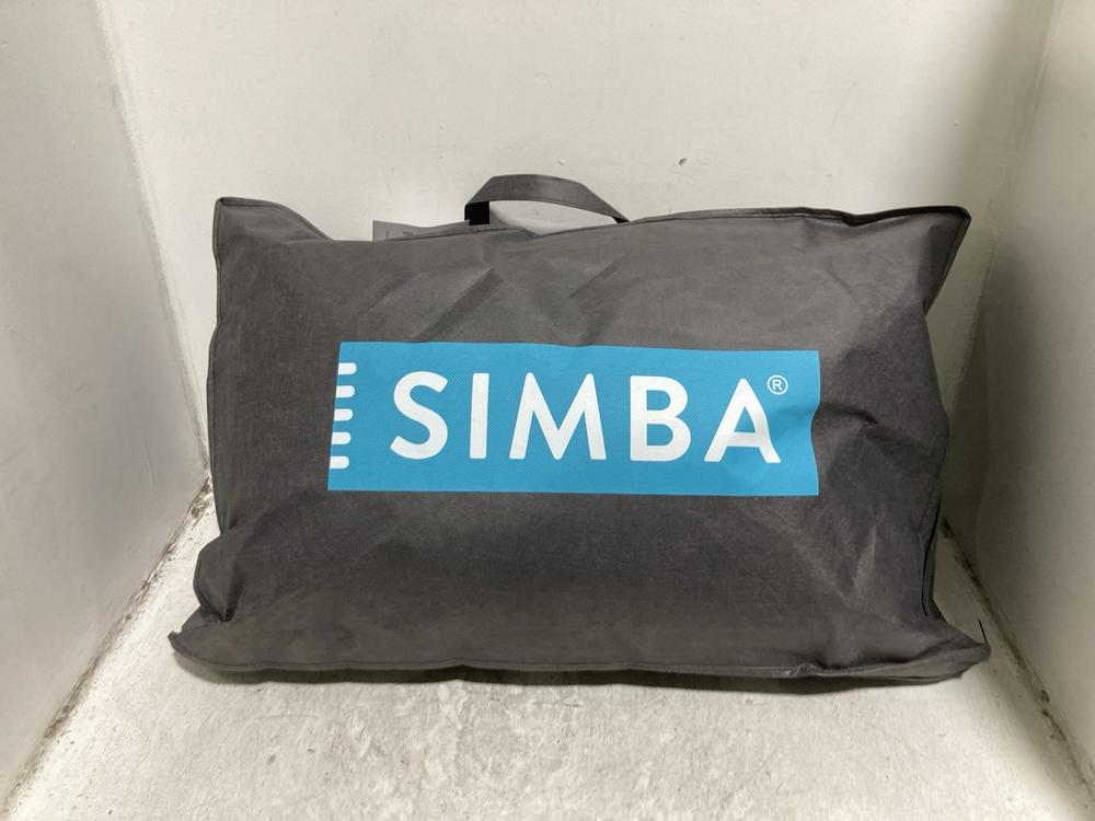 Lot 312  
            Chesterfield SR45 - Parcel Delivery Only 

                
SIMBA HYBRID PILLOW SIZE-W48XL74 ORIGINAL RRP £109 (LOCATION: H1)