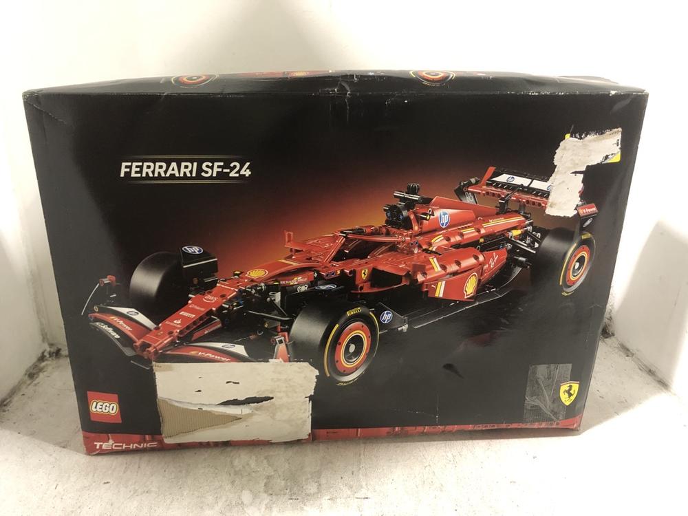 Lot 335  
            Chesterfield SR45 - Parcel Delivery Only 

                
LEGO TECHNIC 42207 FERRARI SF-24 ORIGINAL RRP £180 (LOCATION: H2)