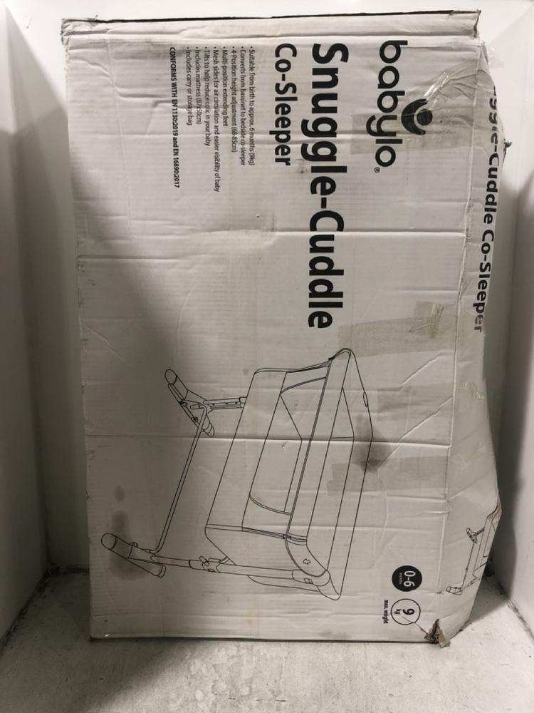 Lot 336  
            Chesterfield SR45 - Parcel Delivery Only 

                
BABYLO SNUGGLE CUDDLE CO SLEEPER (LOCATION: H2)