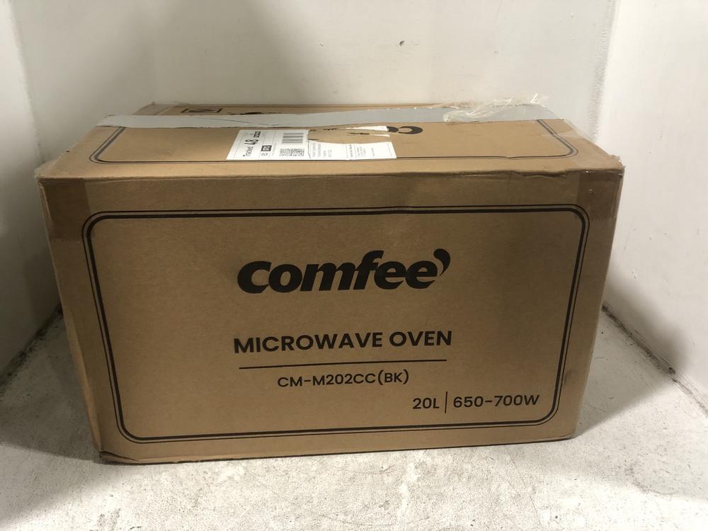 Lot 342  
            Chesterfield SR45 - Parcel Delivery Only 

                
COMFEE CM-M202CC(BK) MICROWAVE OVEN (LOCATION: H2)