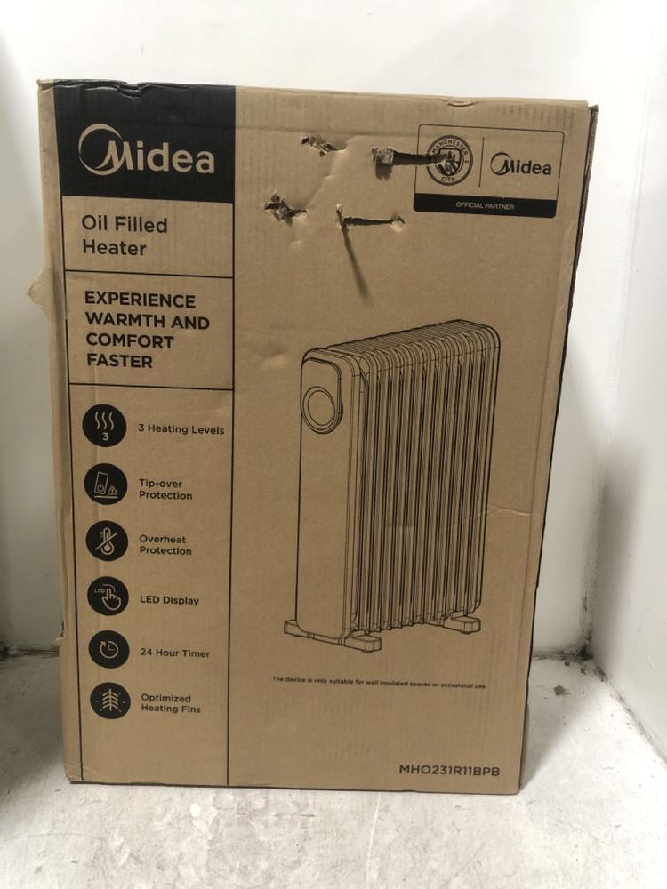Lot 354  
            Chesterfield SR45 - Parcel Delivery Only 

                
MIDEA OIL FILLED RADIATOR (LOCATION: H3)