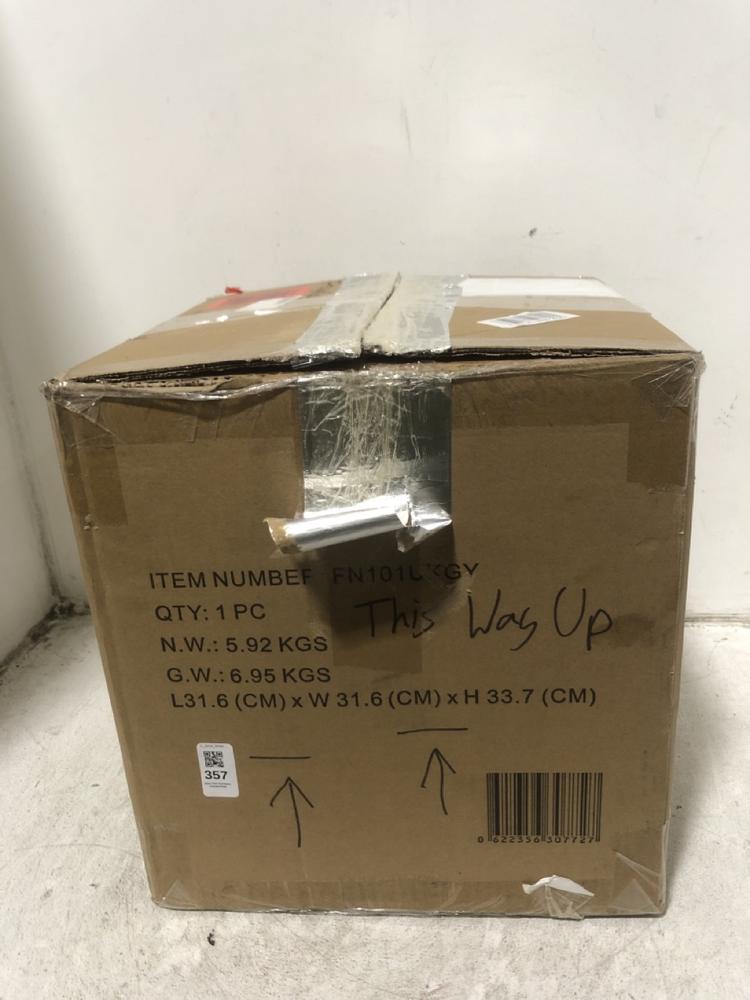 Lot 357  
            Chesterfield SR45 - Parcel Delivery Only 

                
NINJA FN101UKGY CRISPI PORTABLE AIR FRYER (LOCATION: H3)