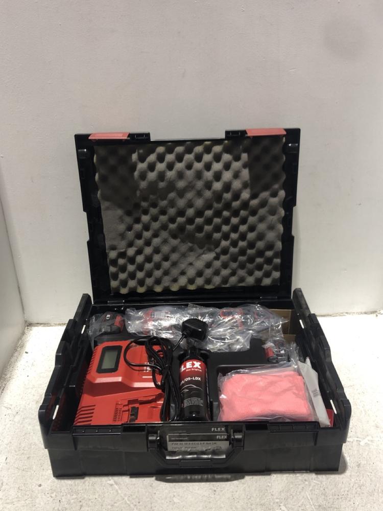 Lot 3  
            Chesterfield SR45 - Parcel Delivery Only 

                
FLEX PXE 80 POLISHER SET ORIGINAL RRP £371 (LOCATION: L14)